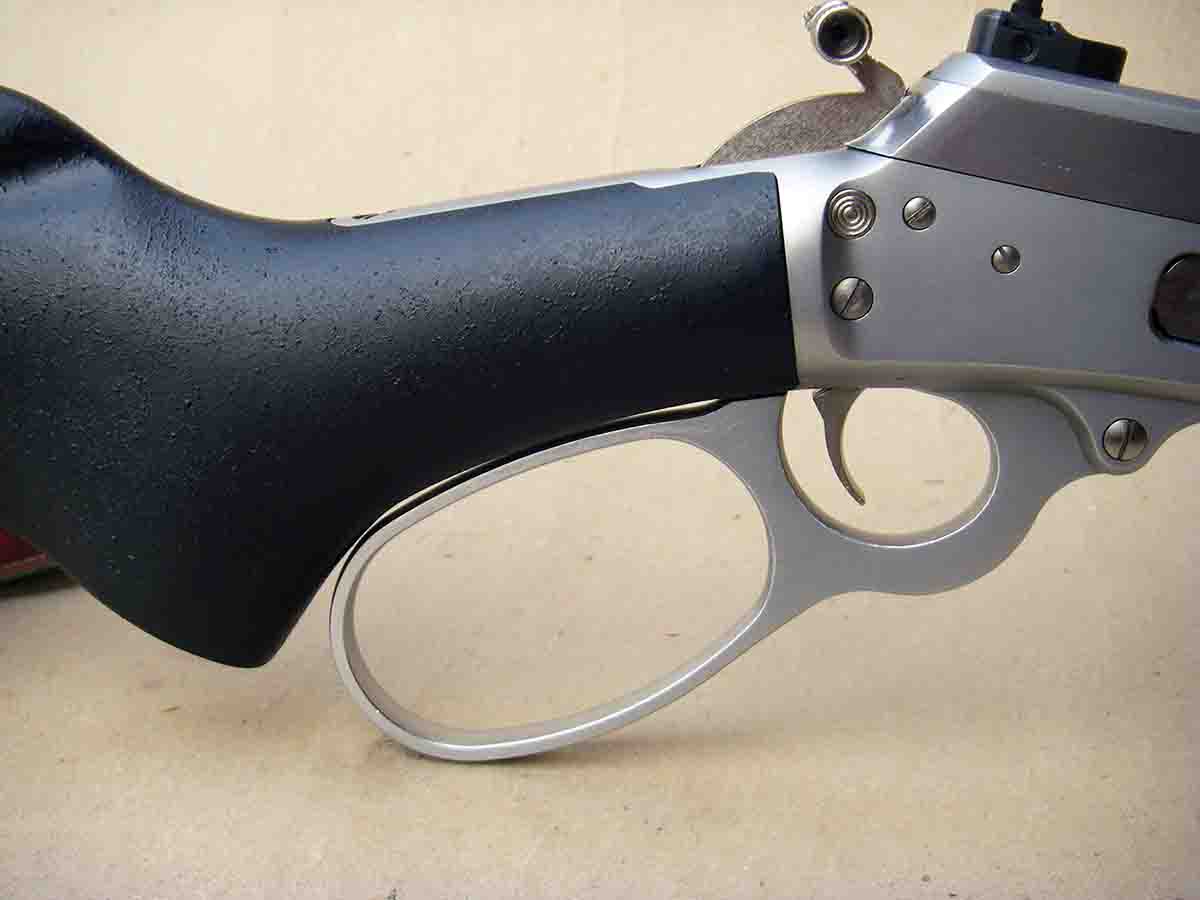 The Marlin 1894CST features an oversized lever loop.